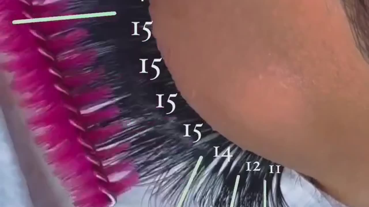 Eye lashes extension #eyelashes #extension #viralvideo