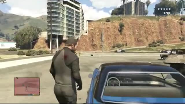 Grand Theft Auto V (PS3) Free-Roam Gameplay