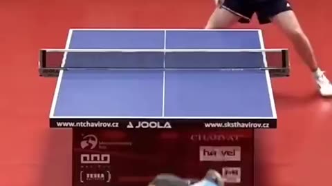 table tennis playing