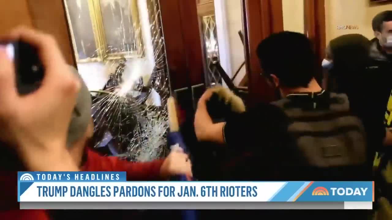 #Trump #Criminals #Jan6th Trump Said He’d Consider Pardons For Jan. 6 Rioters If He’s Re-elected
