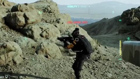 What is he doing