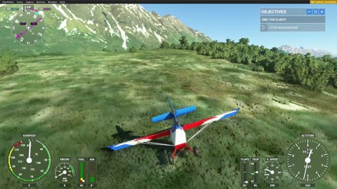 FS2020 Alaska bush flying terribly good landings pt.1