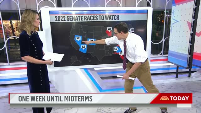 GOP Rides Momentum In Close Races One Week Before Midterms