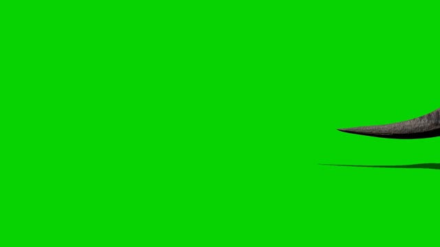 green screen keying dinosaur walking animal synthesis