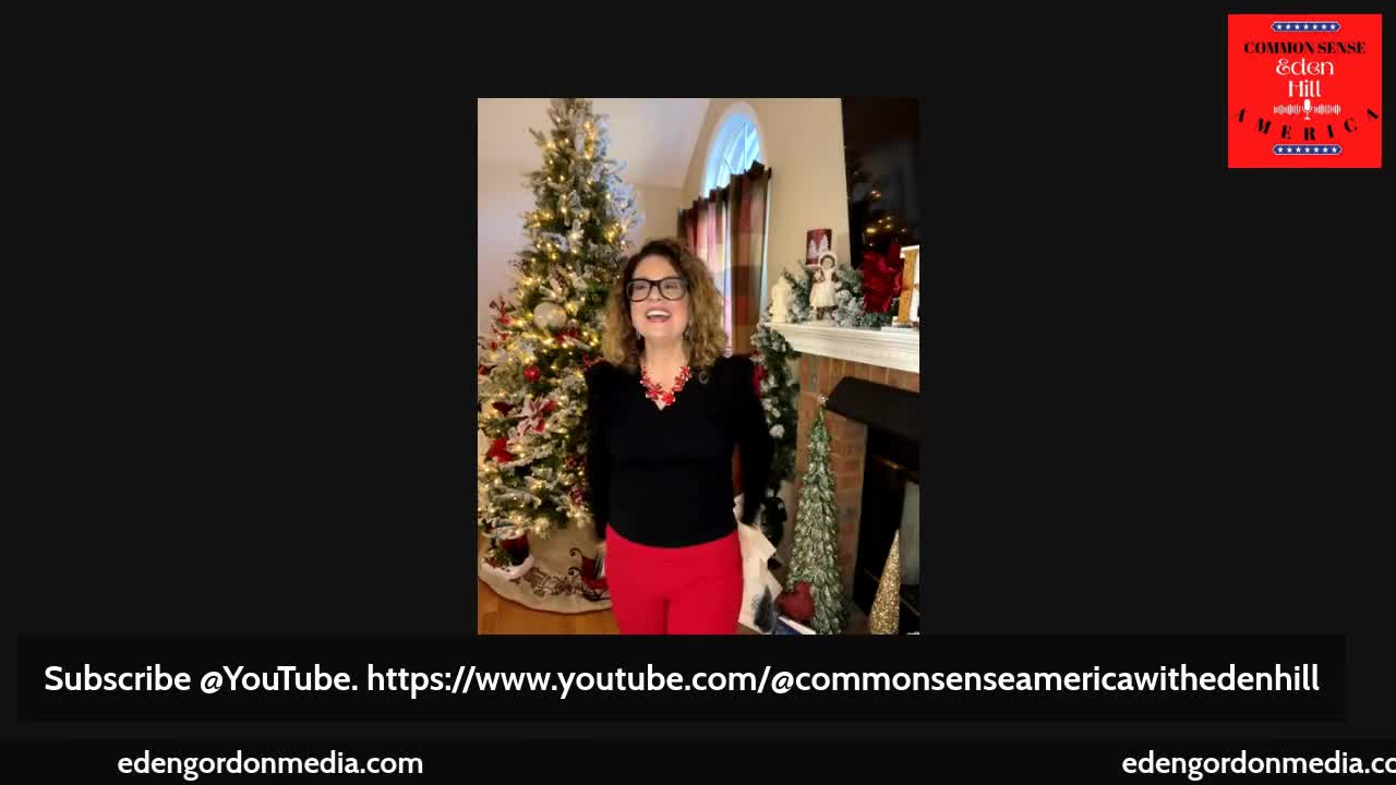 Common Sense America with Eden Hill & Welcome Home Christmas Decorating