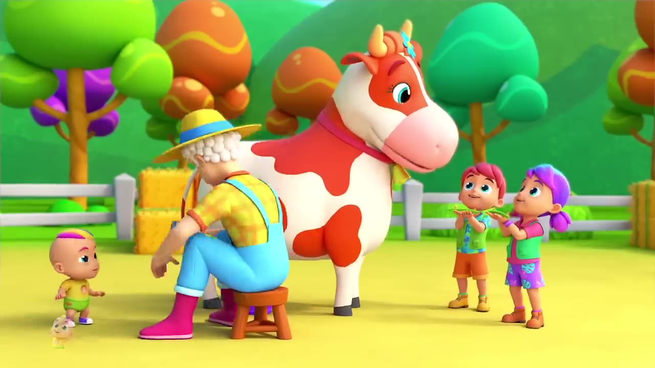 Old Farmer Joe Had A Farm | Joe's Farm Song For Kids | Nursery Rhymes and Baby Songs with Zoobees