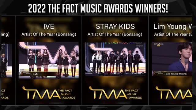 HE FACT MUSIC AWARDS WINNER LIST!_Cut