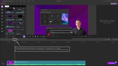 Voice Recording DemoCreator Tutorial