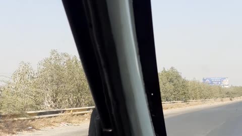 travelling on motorway