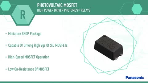 PhotoVoltaic MOSFET Drivers from Panasonic