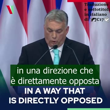 Hungary PM Viktor Orban We recognize no one but God above us