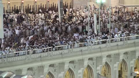 khana kaaba at night