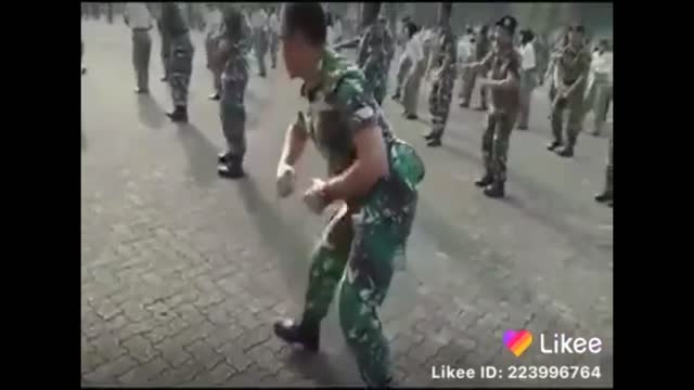 soldiers dance