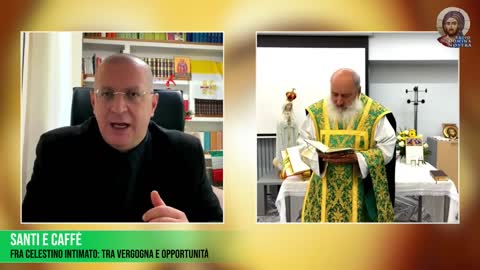 FRA' CELESTINO INTIMATO DAL VESCOVO DI MESSINA,TRA VERGOGNA E OPPORTUNITÀ,SONO TALMENTE MESSI MALE I PAGANI MASSONI DELLE FALSA CHIESA MASSONICA PAGANA SATANISTA CHE HAN MINACCIATO PURE UN FRATE CHE VIVE SCALZO RENDETEVI CONTO