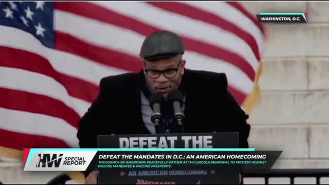 Protest Against Vax Mandates - A Muslim, a Jew, and a Christian