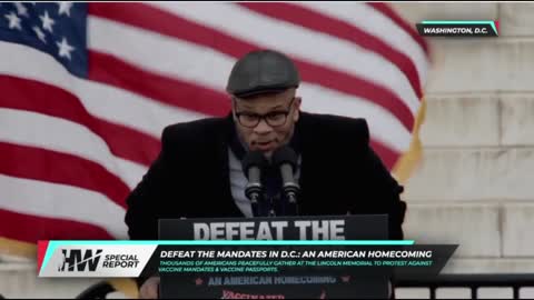 Protest Against Vax Mandates - A Muslim, a Jew, and a Christian