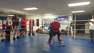 Joey sparring Nick 11/1/22