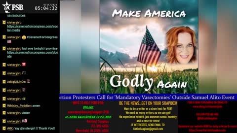 2022-05-14 05:00 EDT - Patriots Rising: with Lady RWB, Q Trooper & Majjik