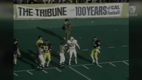 Les Classique de la NCAA Stanford vs Californie 1982