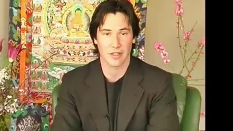 Keanu Reeves explains Buddhism