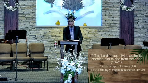 Mar. 31st, 2024 - The Resurrection of the Messiah John 2:18-22