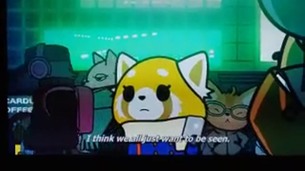 Aggretsuko just wants to be wanted