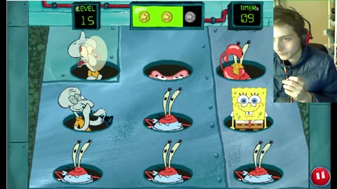 SpongeBob SquarePants Bikini Bottom Bop Them Level 15 Walkthrough Gameplay