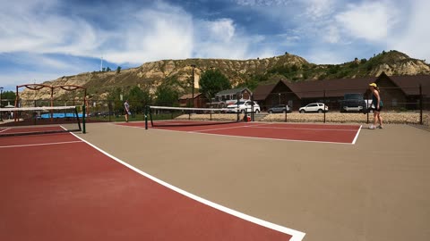 Pickleball at Medora