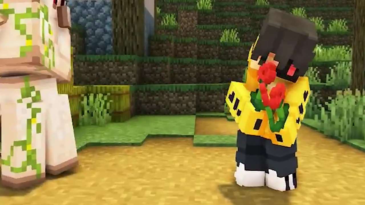 This Minecraft Golem has a CRUSH?!?