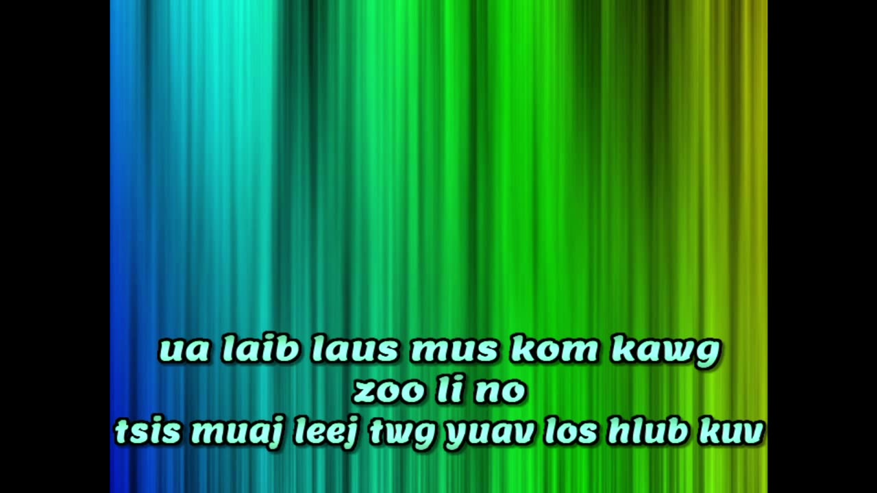 kbkaraokeking lais laus calfironia (slow rock hmong)