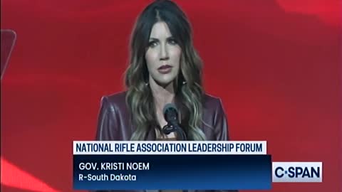 LIBERTY AND FREEDOM: Kristi Noem Says We Must Protect The Second Amendment