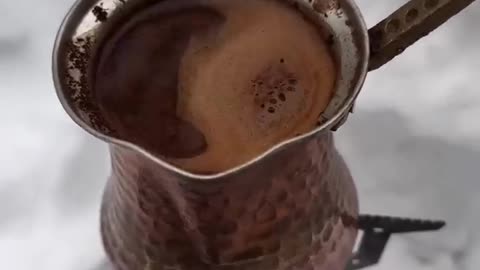 FREEZING Turkish Coffee