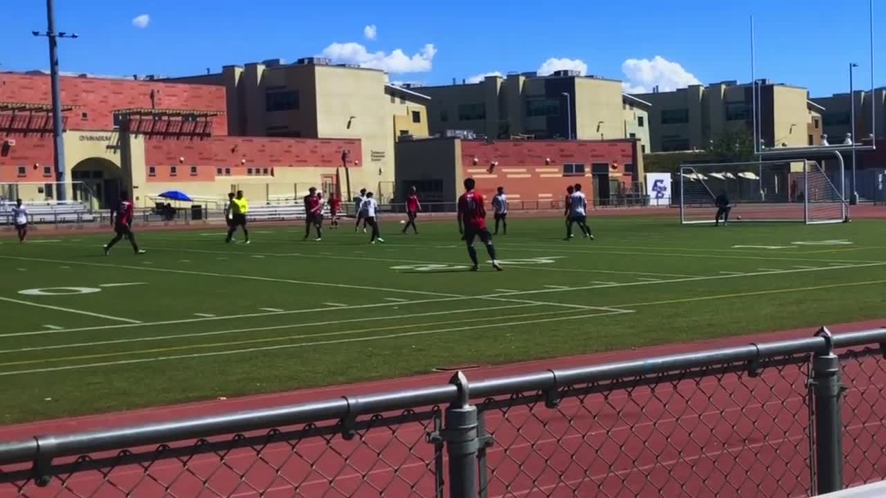 INSANE Youth Soccer Volley Goal