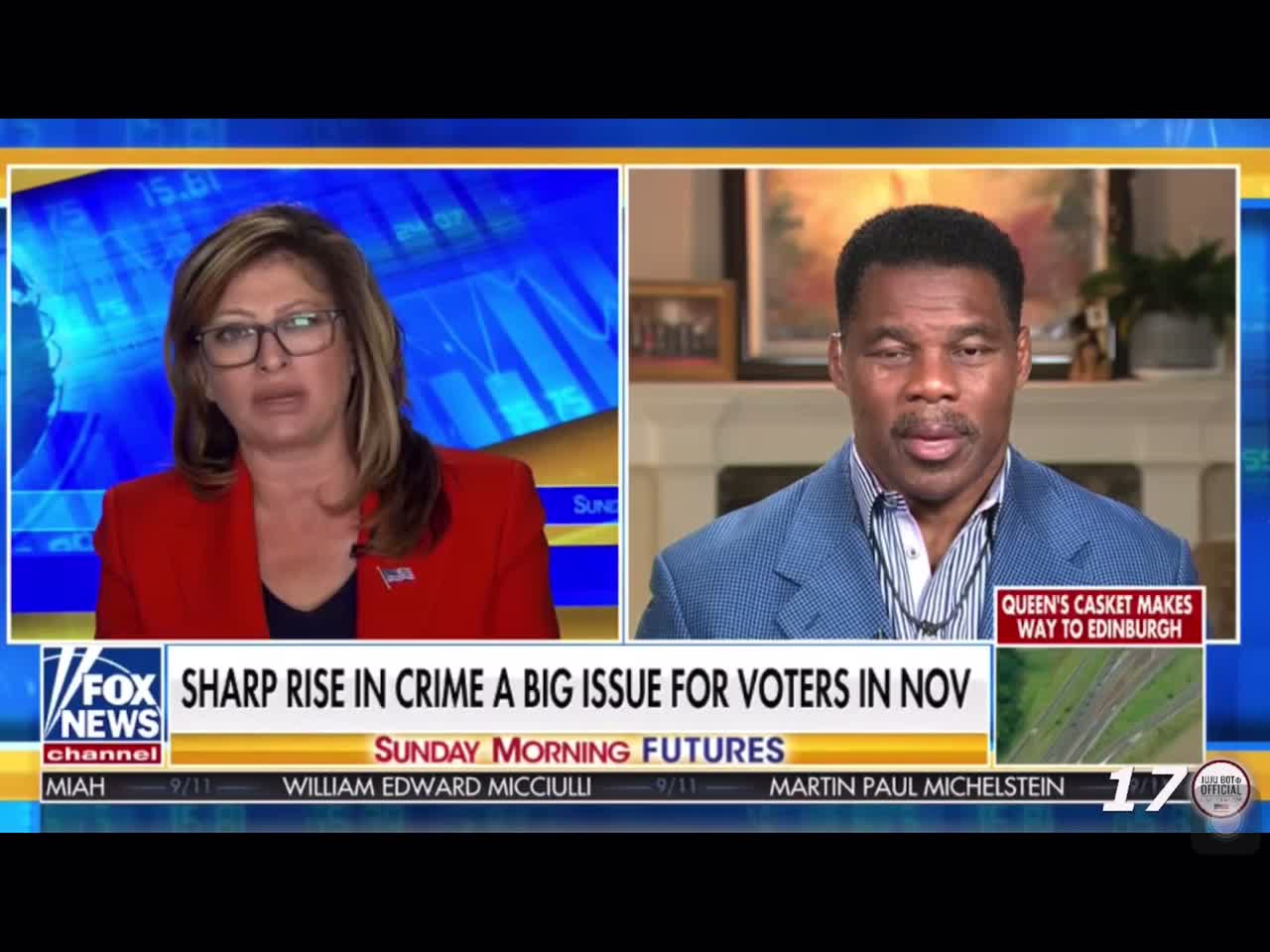 Herschel Walker: Biden and Warnock are dividing America for a vote.
