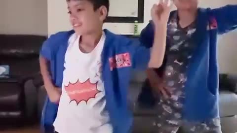 Azan Ali and Furqan Ali Dancing