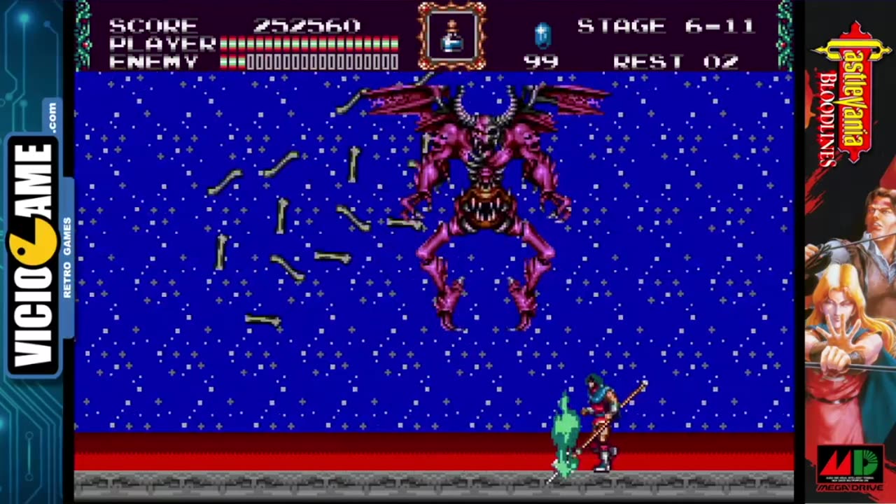 Top 20 #Sega #Megadrive / #Genesis Games Ever! #20 Castlevania Bloodlines