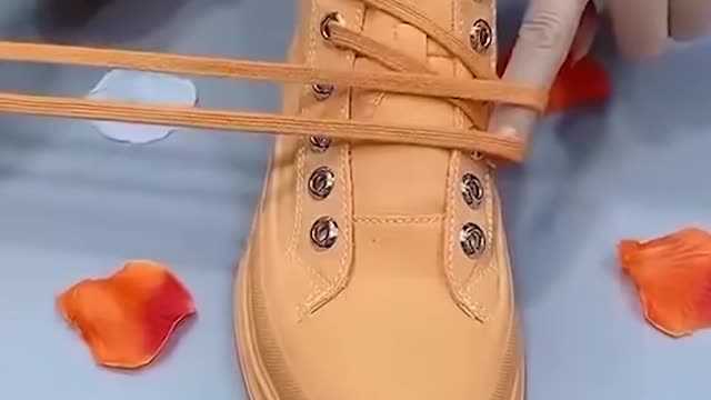 Creative ways to tie your shoe laces 👟