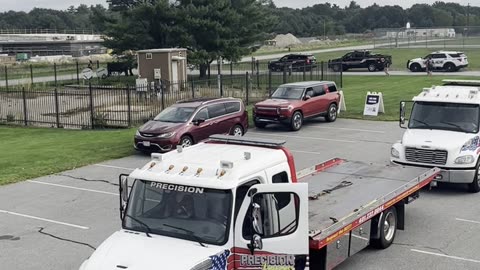 2023 Truck Torch Convoy Trucks at Start