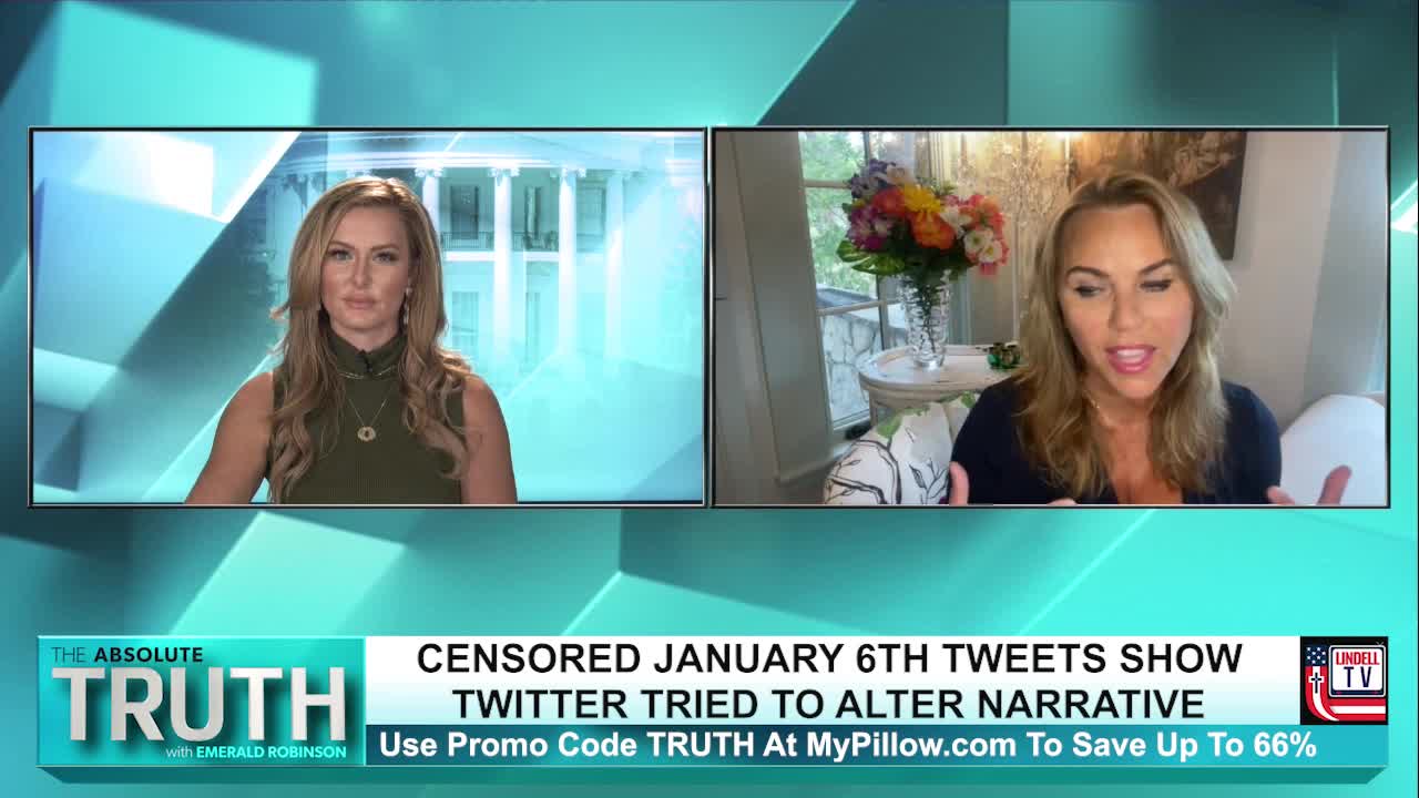 LARA LOGAN ON TWITTER MANIPULATING JANUARY 6TH EVIDENCE