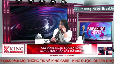 GIA ĐÌNH BIDEN THAM NHŨNG Là NGUYÊN NHÂN LẬT ĐỔ TRUMP - 02/02/2022 - NGUYVU.OFFICIAL