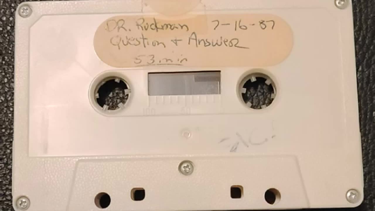 Peter S. Ruckman - Q & A 7-16-87 - Courtesy M. Cox