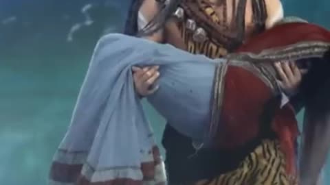 Lord Vishnu and lord Shiva fight