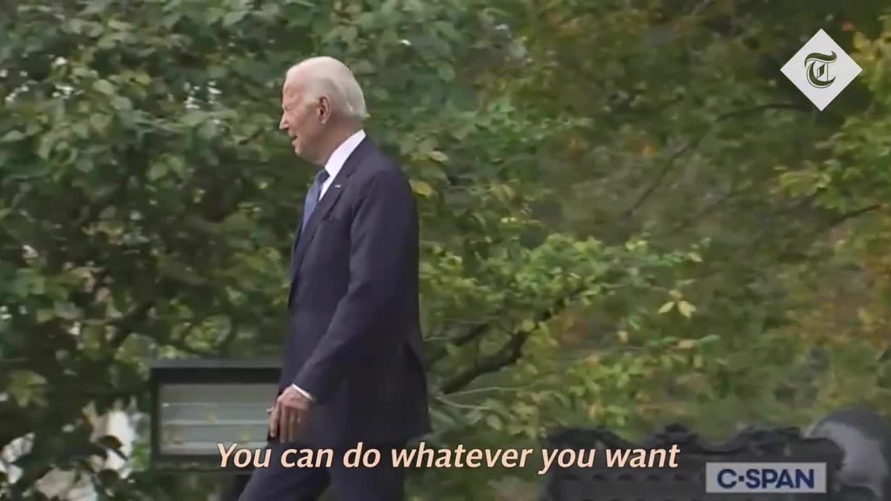 'Which way are we going_'_ President Biden disoriented in white house gardens