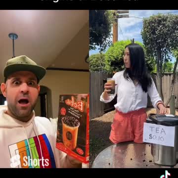 My #reaction to the origins of #boba tea! #funny #shorts