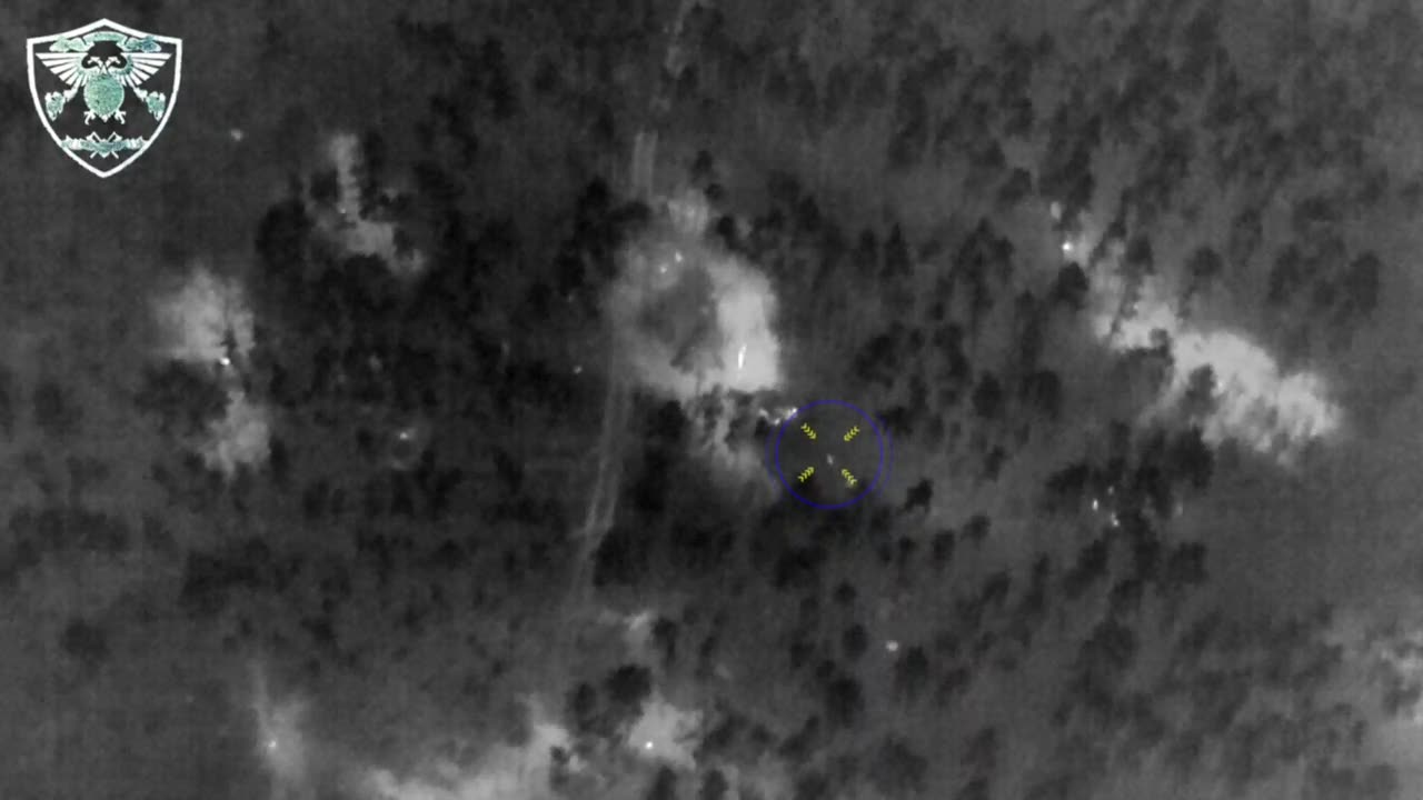 Ukrainian troops hit while rotating from the front
