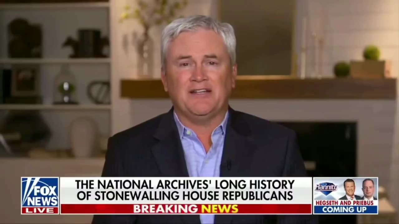 HUGE: Congressman Comer Says Impeachment Inquiries Into Biden Are Likely Coming Soon