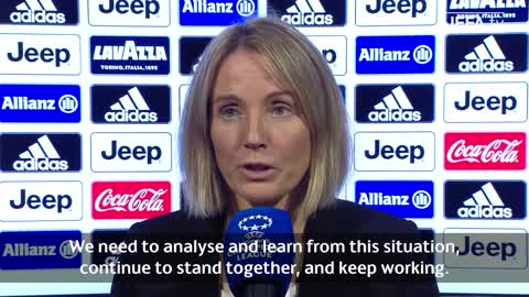 Sonia Bompastor And Joe Montemurro Give Their Thoughts After Lyon & Juventus' UWCL Draw