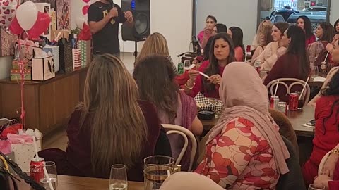 Entertaining 60 Pakistani ladies