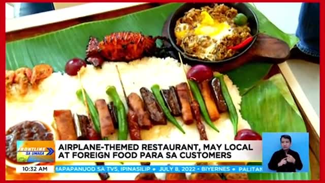 Airplane-themed resto saMarikina, patok sa customers