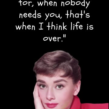 Simple Quotes Audrey Hepburn Life Quotes Worth Listening To